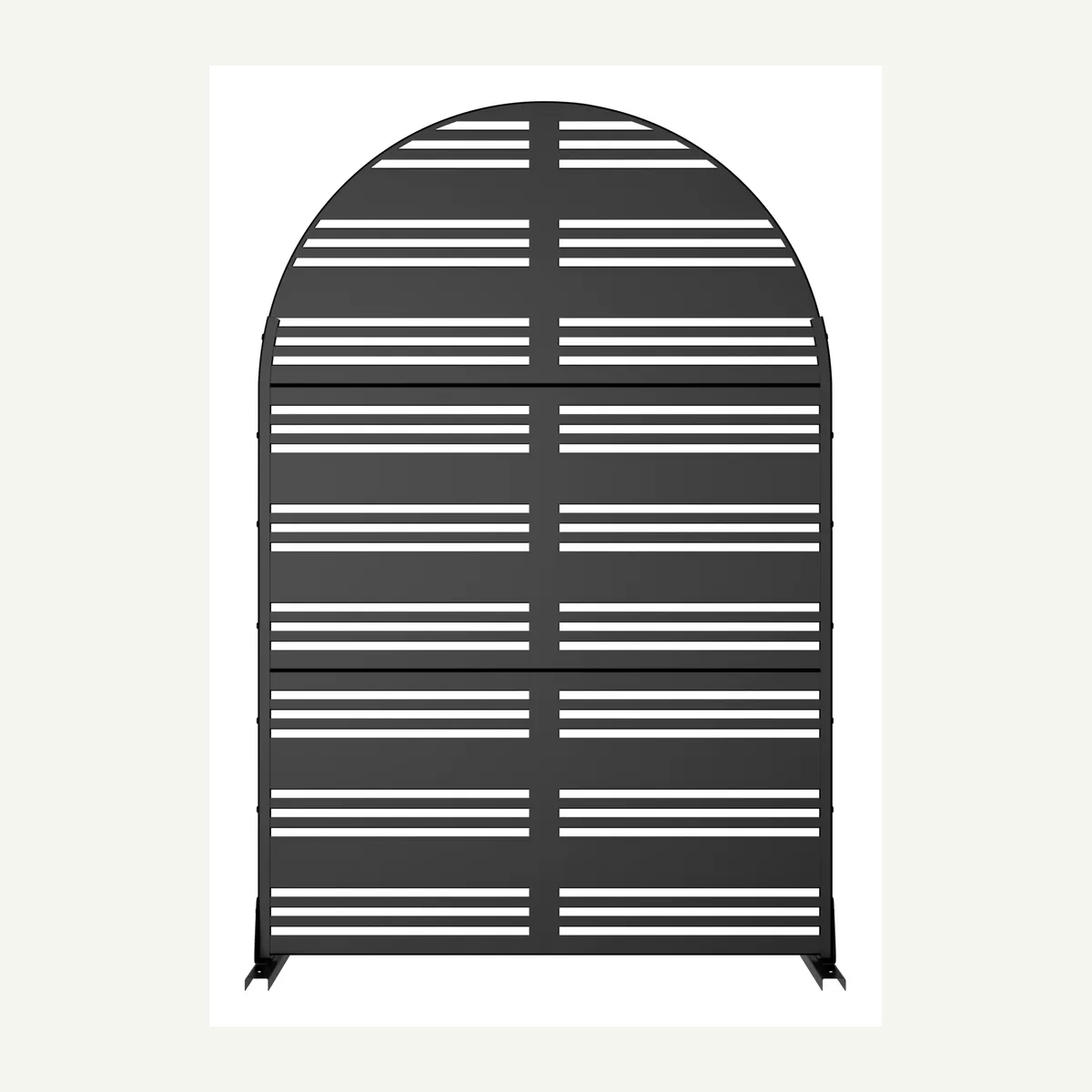Arched Banded-Slot Screen — overview