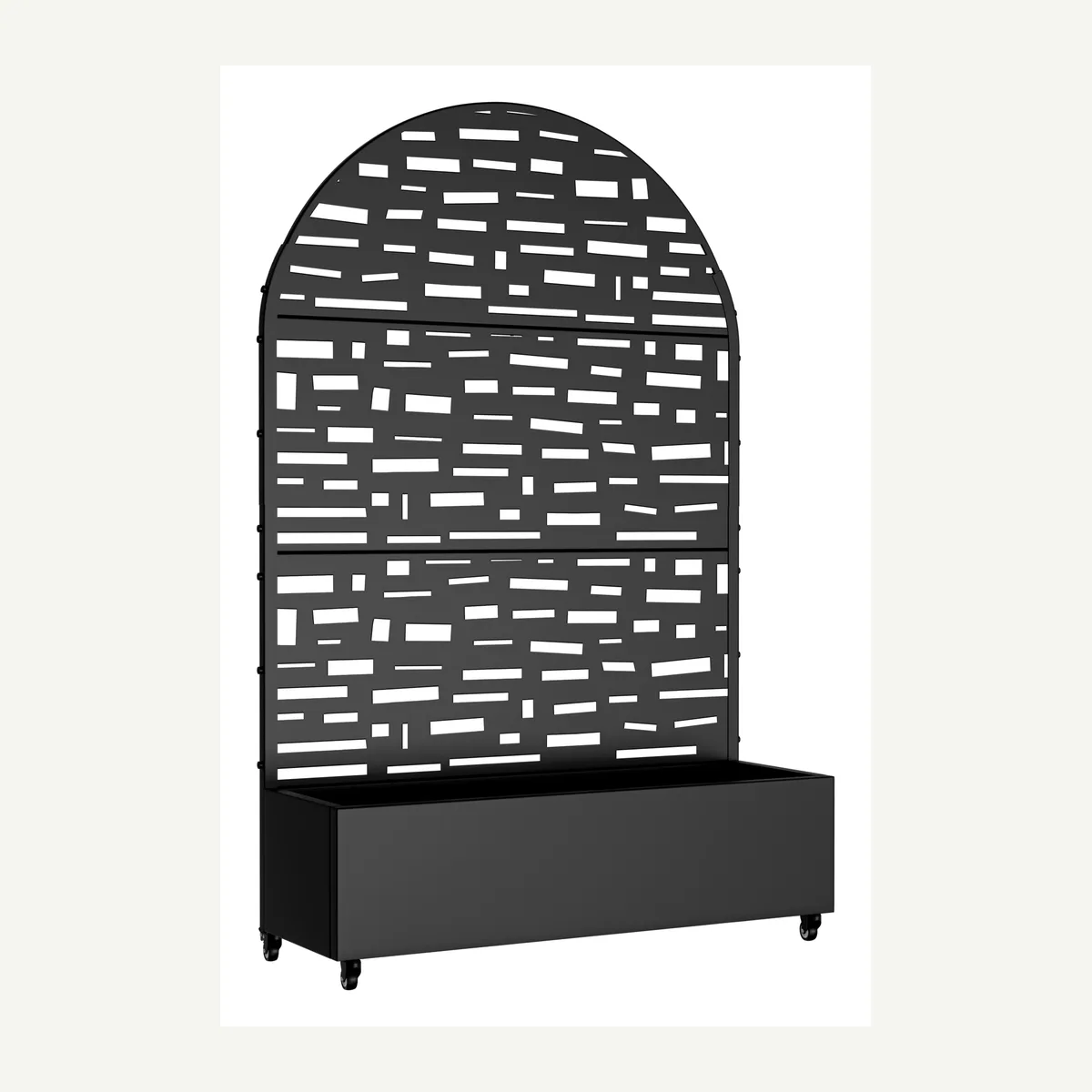 Arched Dash-Cutout Planter — product view