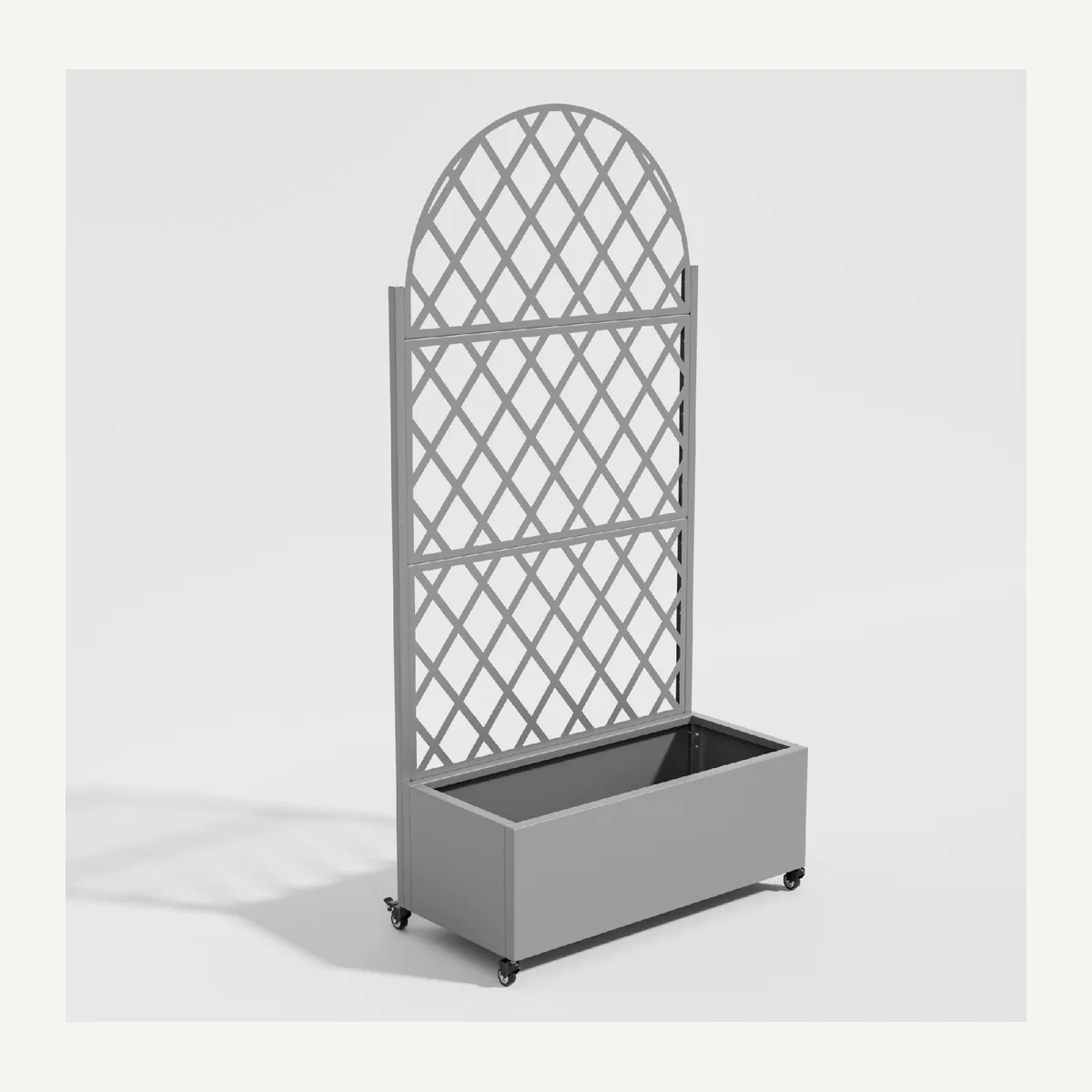 Arched Diamond-Lattice Planter — additional view 3