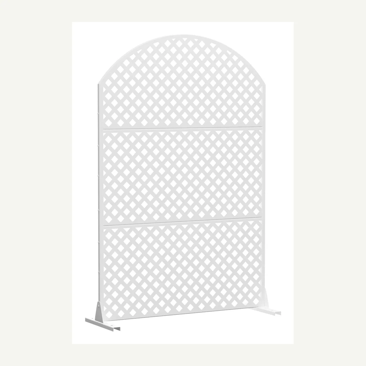 Arched Diamond-Lattice Screen — supplied view 2