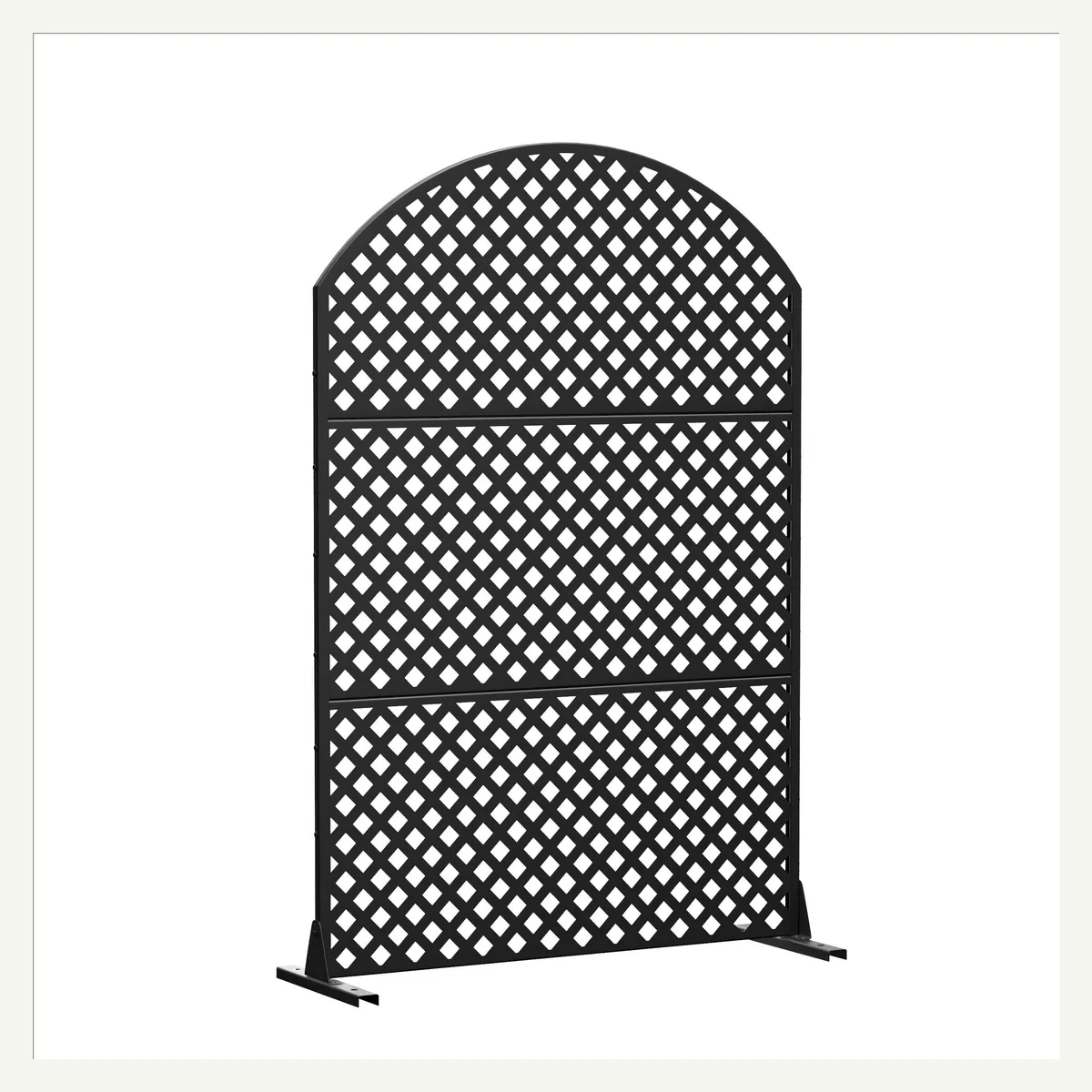 Arched Diamond-Lattice Screen — overview
