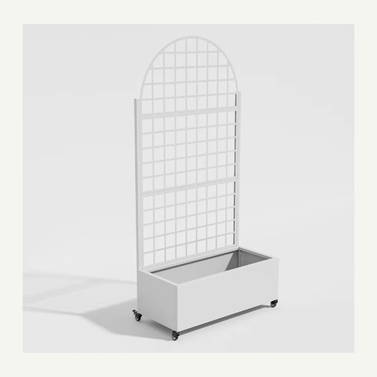 Arched Grid-Trellis Planter — supplied view 2