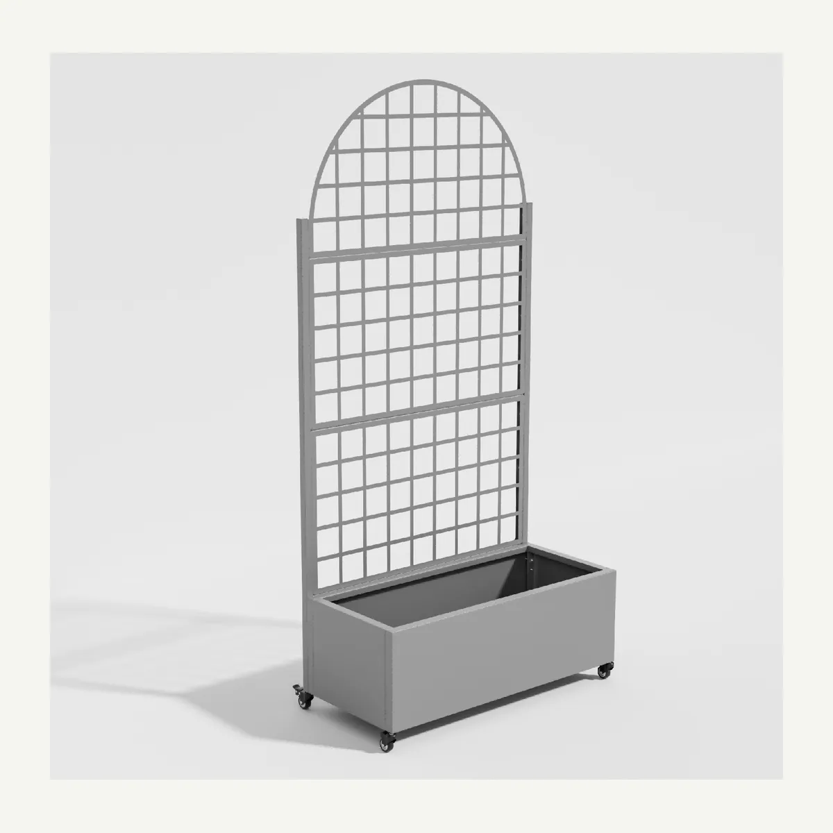 Arched Grid-Trellis Planter — supplied view 3