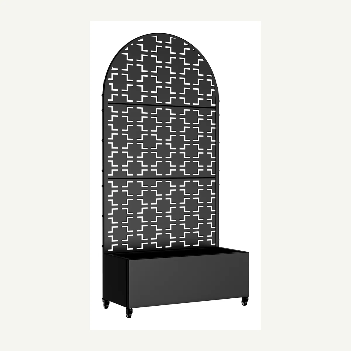 Arched Interlocking-Cross Planter — additional view 2