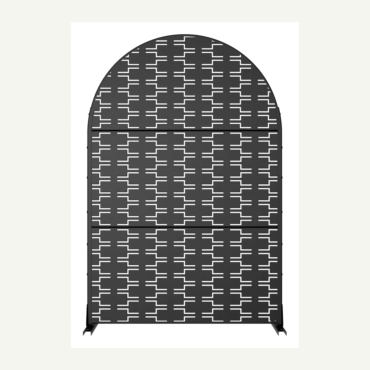 Arched Linked-Bar Screen — overview