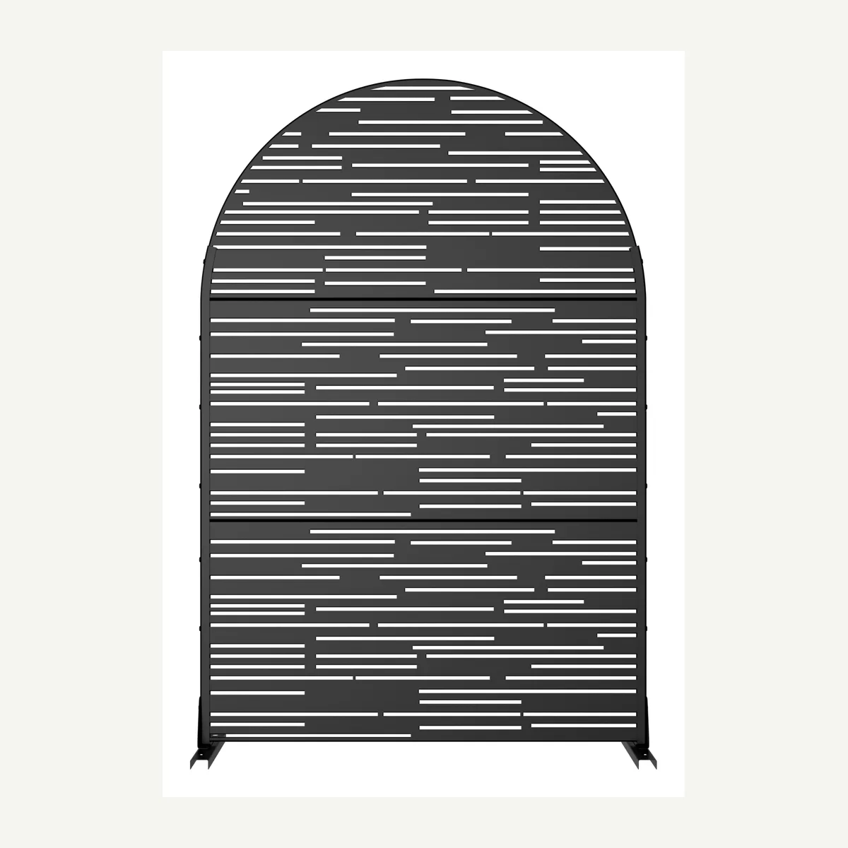 Arched Staggered-Line Screen — overview
