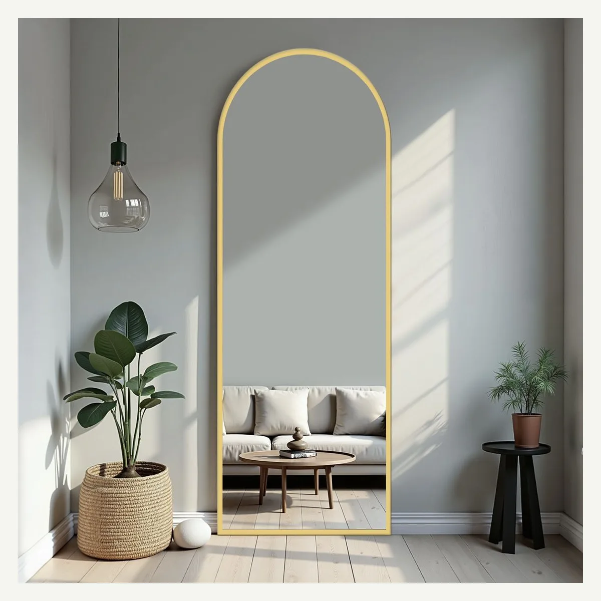 Arched Standing Full-Length Mirror — additional view 3
