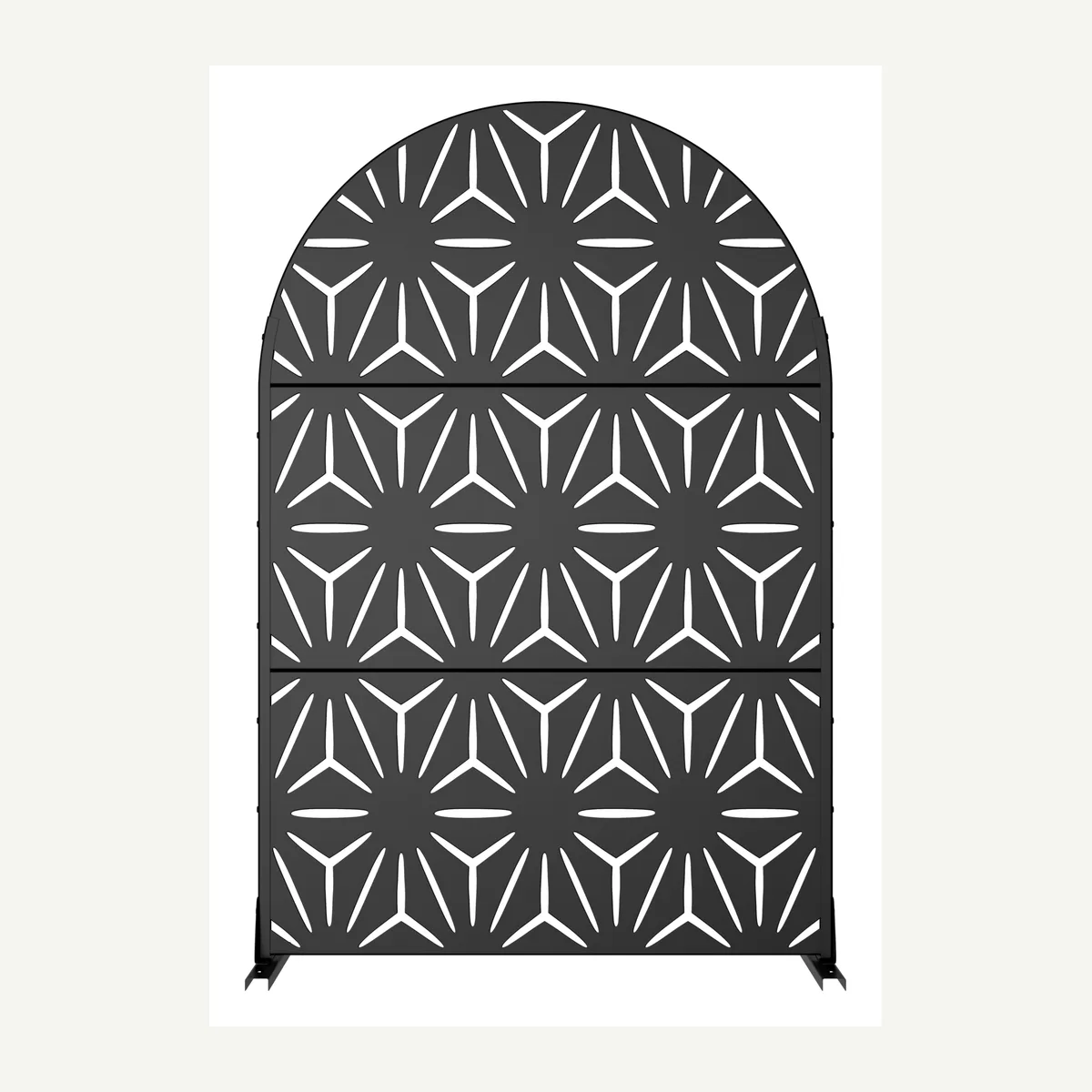 Arched Starburst Outdoor Screen — overview