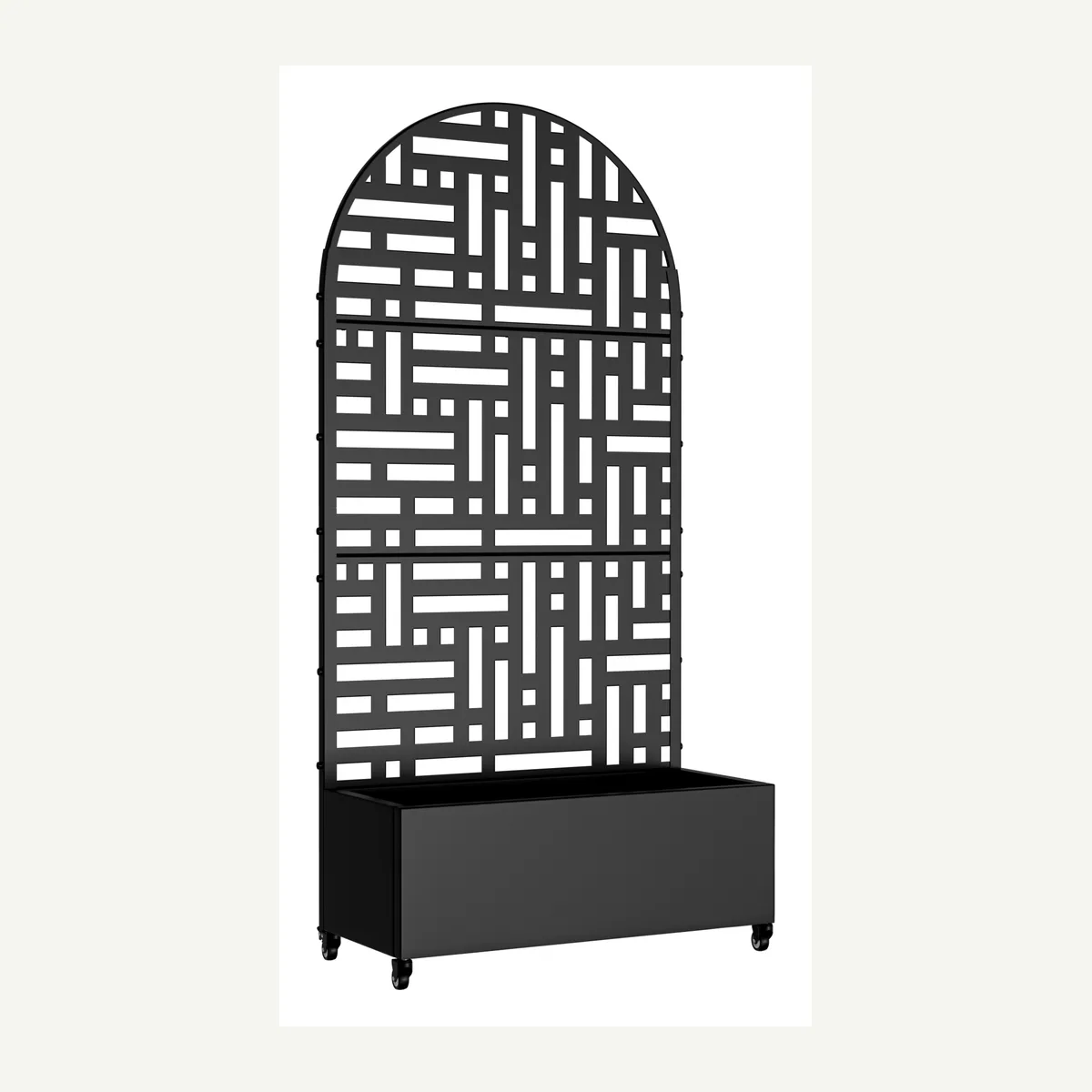 Arched Woven-Grid Planter — additional view 2