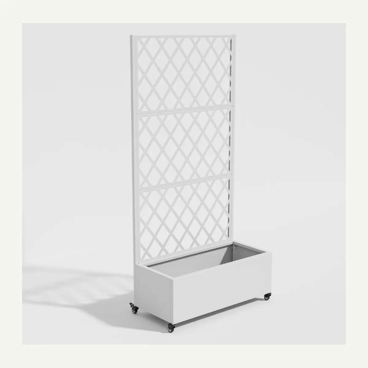 Diamond-Lattice Trellis Planter — supplied view 2