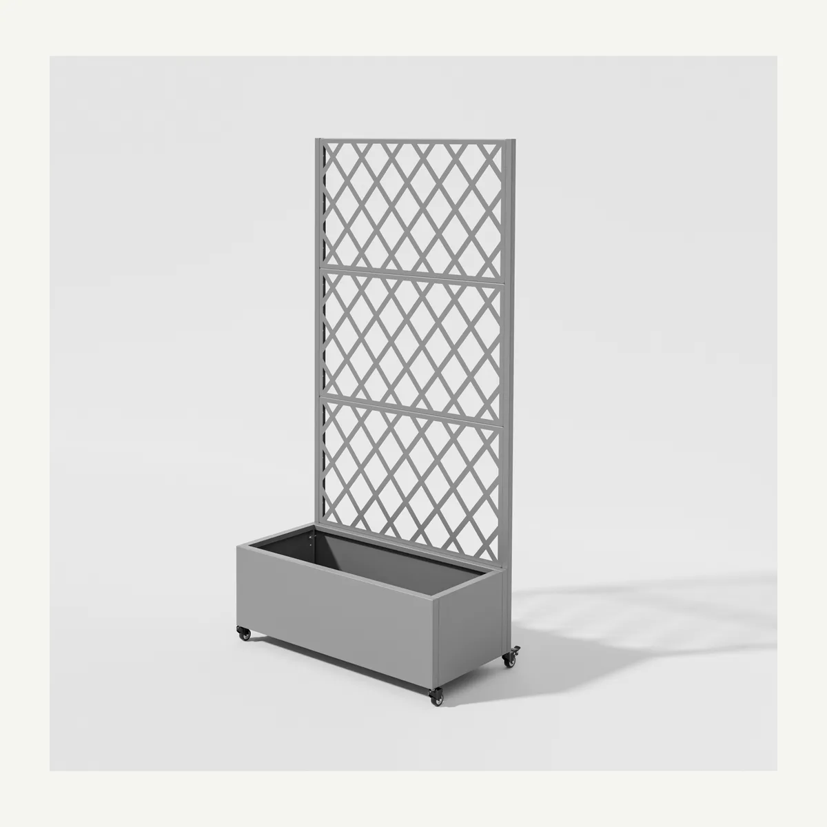 Diamond-Lattice Trellis Planter — supplied view 3