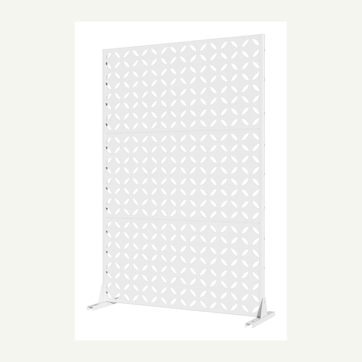Four-Petal Cutout Screen — overview