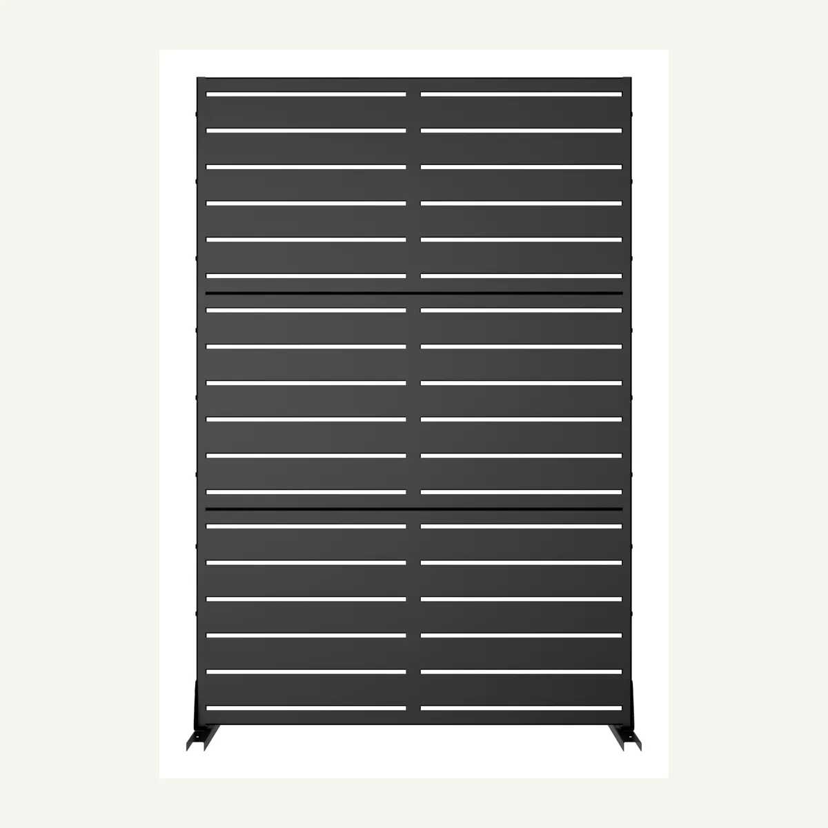 Horizontal-Slat Screen — supplied view 3
