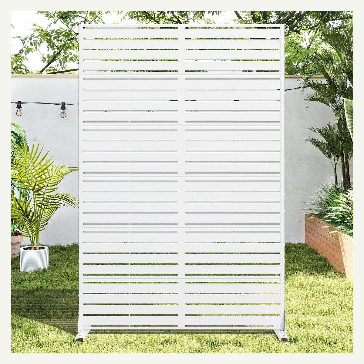 Horizontal-Slat Screen — supplied view 5