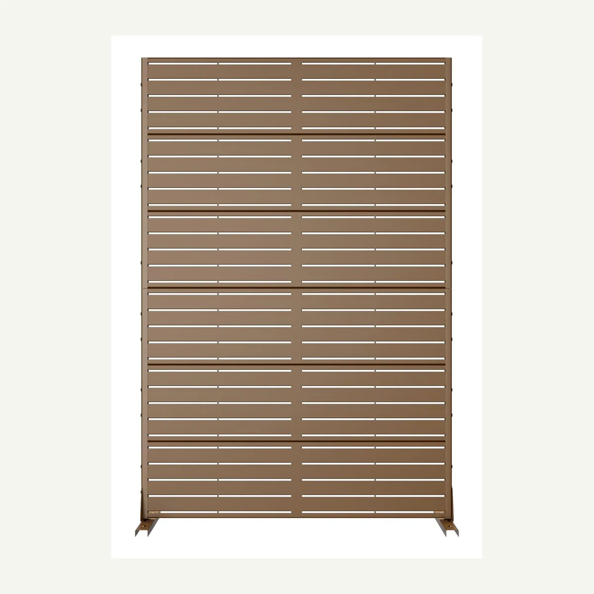 Horizontal-Slat Screen — supplied view 4