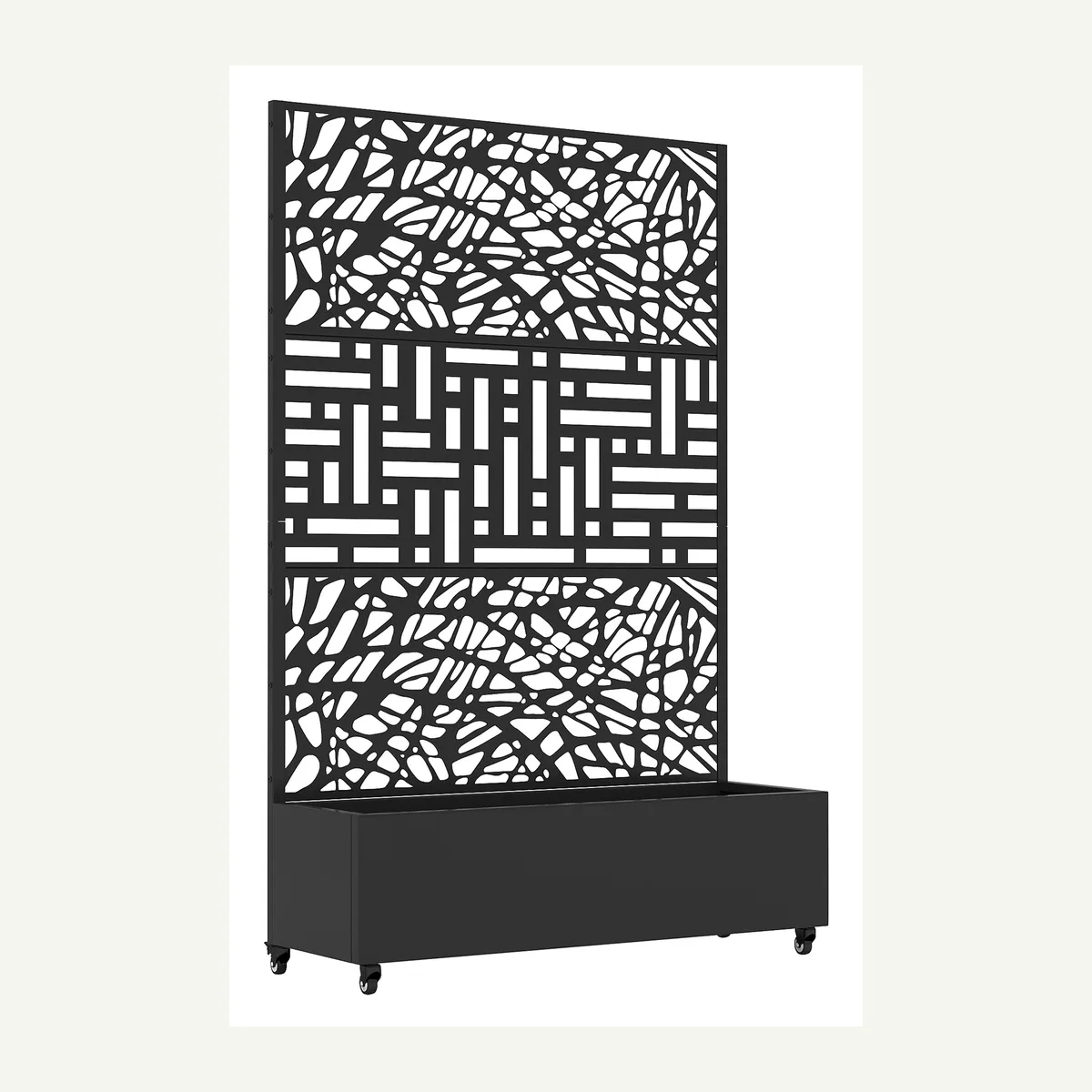 Mixed-Pattern Trellis Planter — alternate arrangement