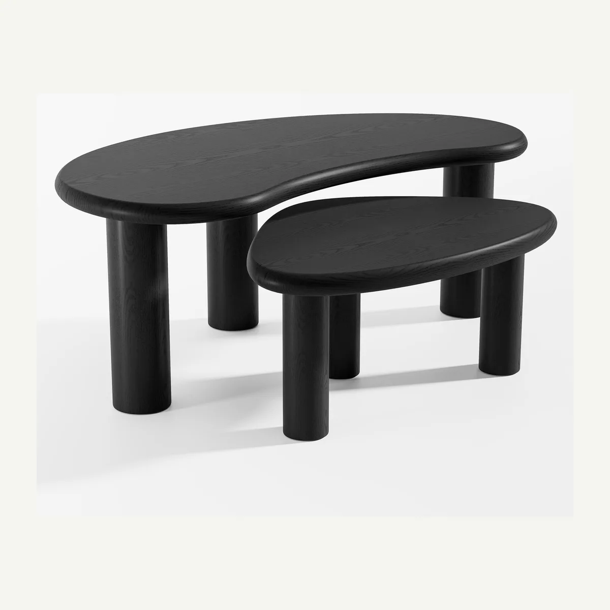 Nesting Oval Coffee Tables — overview