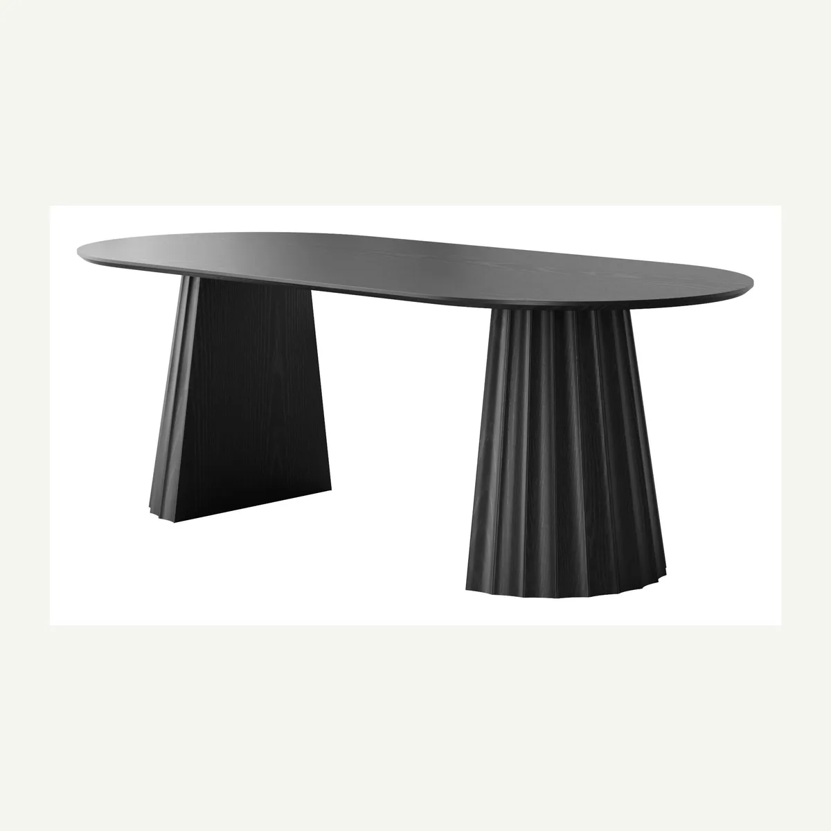 Oval Mixed-Pedestal Table — additional view 2