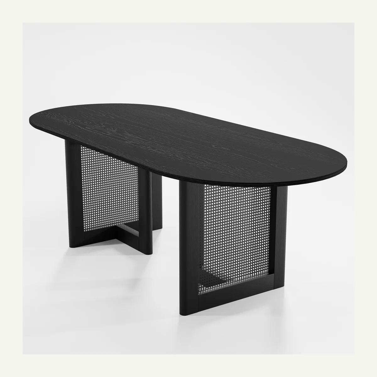 Oval Open-Frame Dining Table — additional view 2