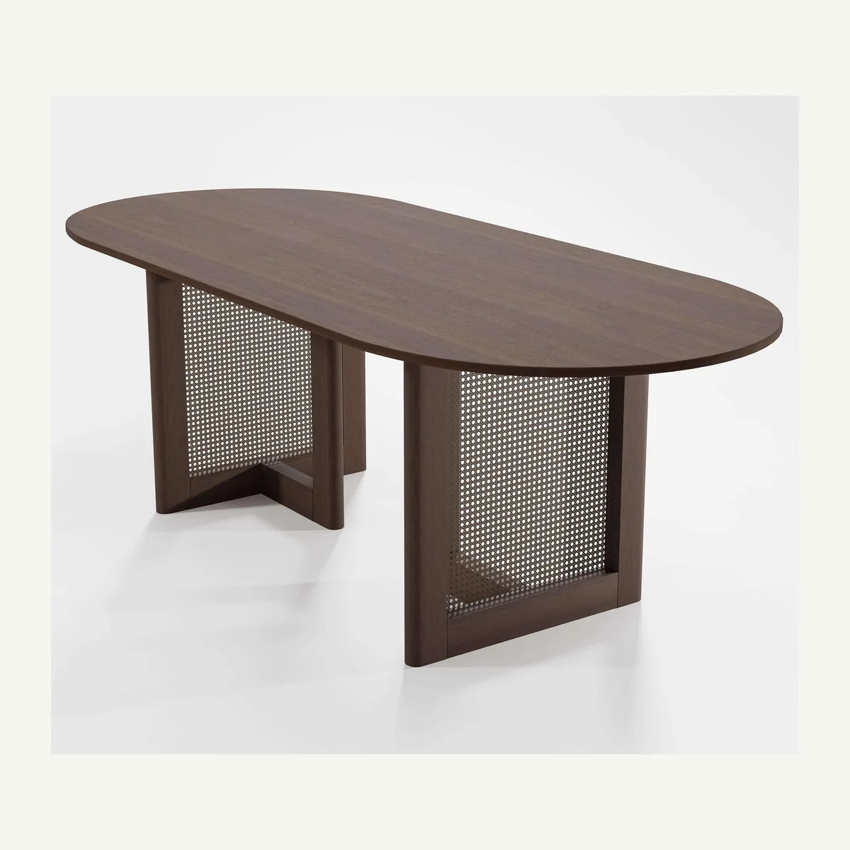 Oval Open-Frame Dining Table — additional view 3