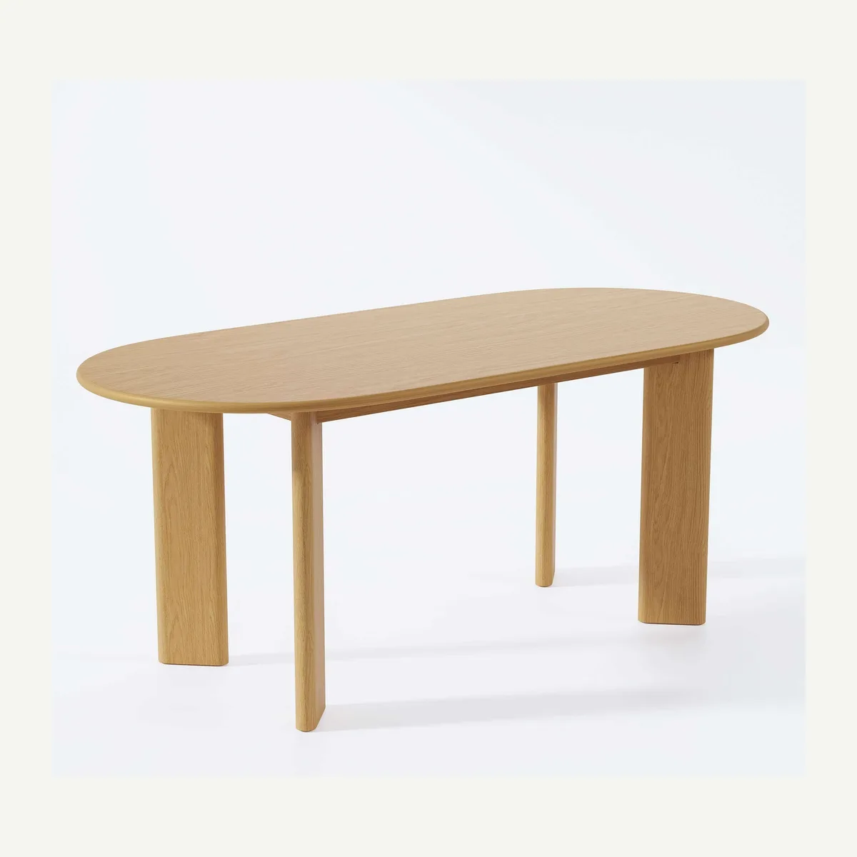Oval Straight-Leg Dining Table — additional view 3