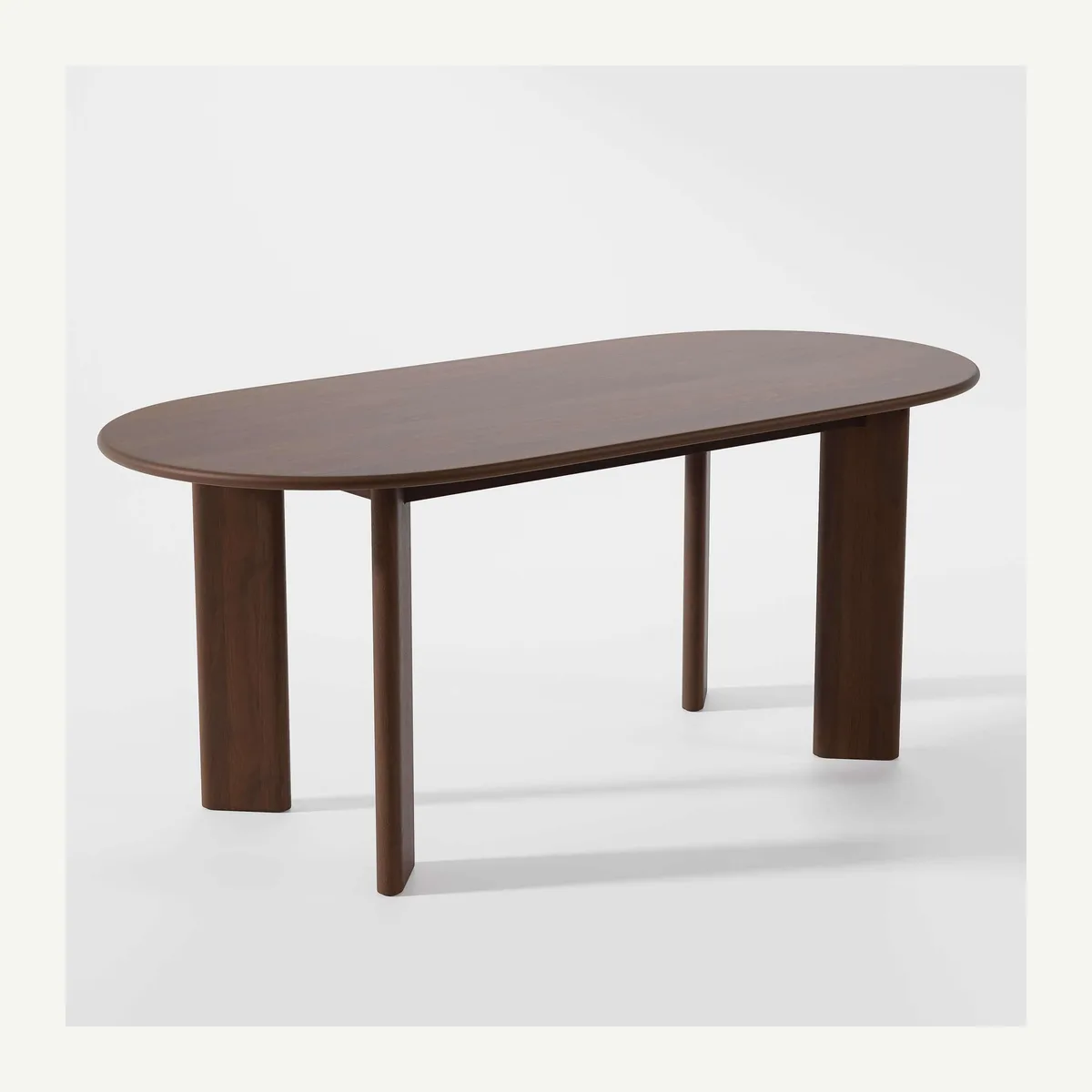 Oval Straight-Leg Dining Table — product view