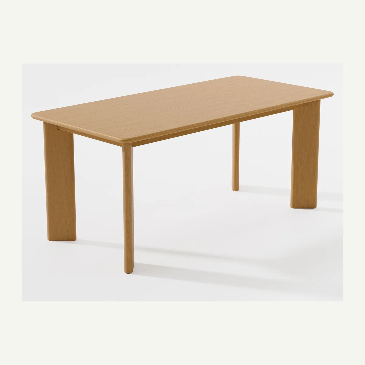 Rectangular Straight-Leg Dining Table — additional view 3