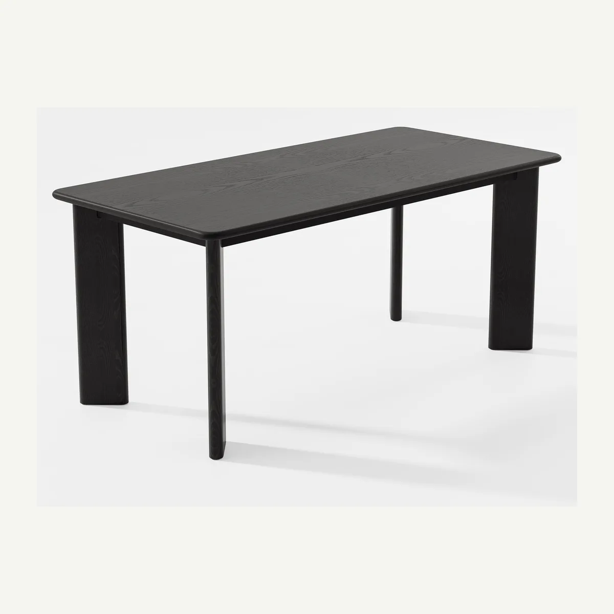 Rectangular Straight-Leg Dining Table — product view