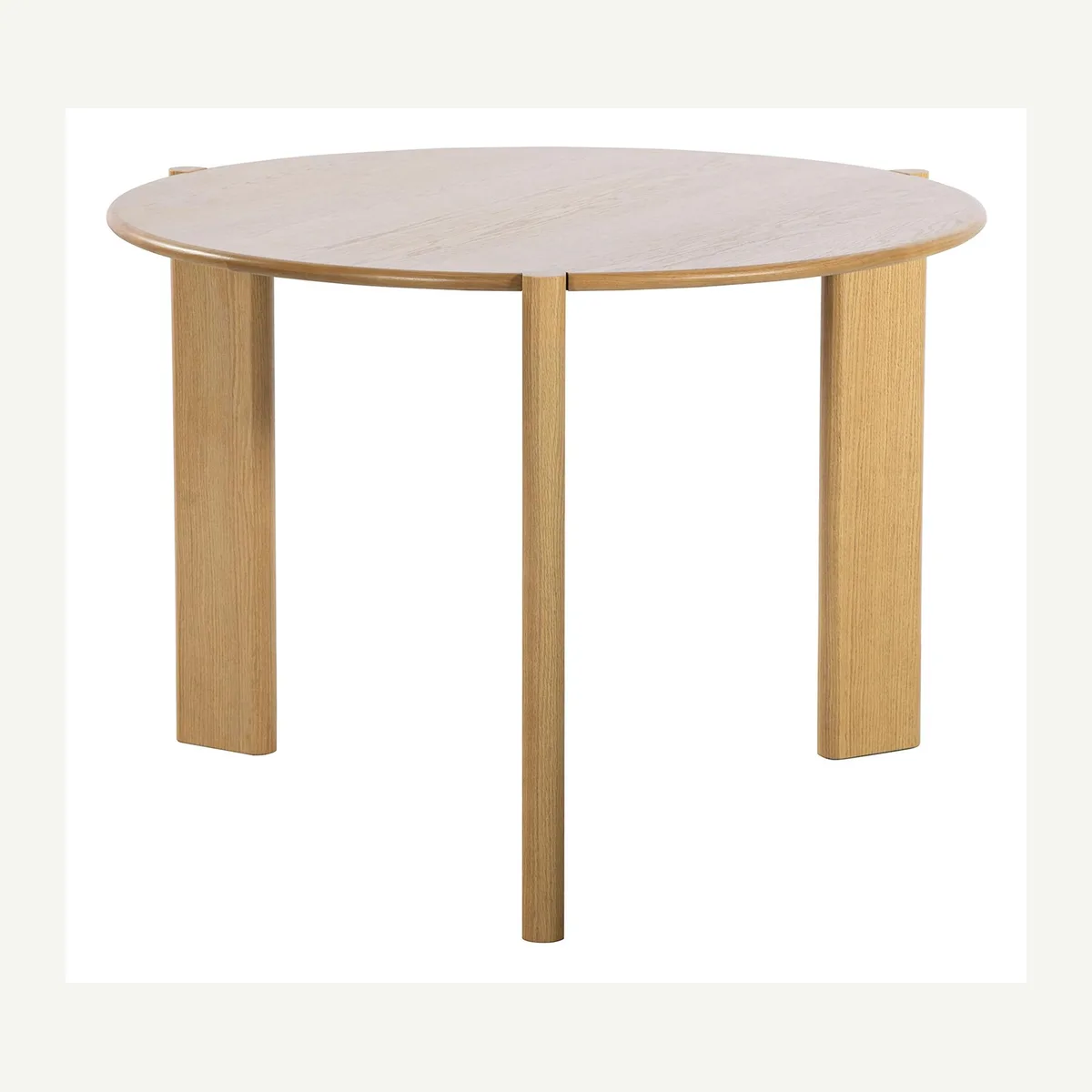 Round Straight-Leg Dining Table — additional view 2