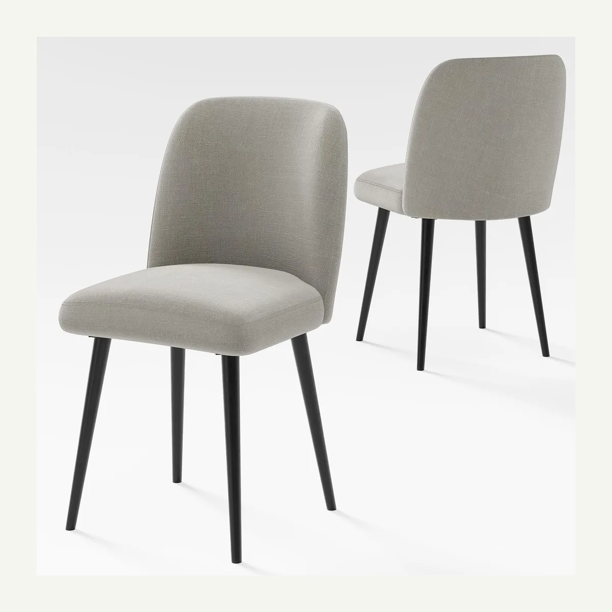 Rounded-Back Dining Chair — additional view 2