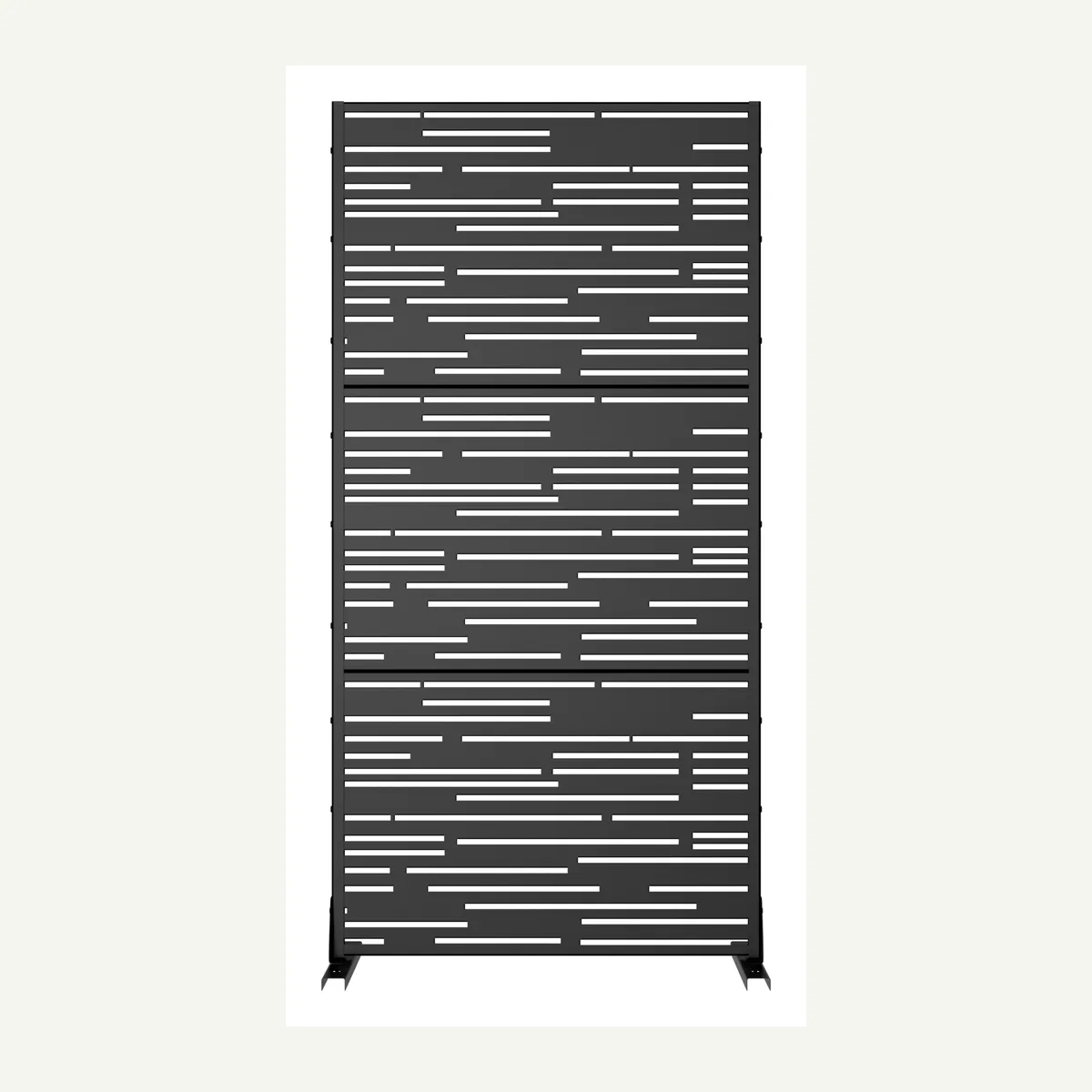 Staggered-Line Outdoor Screen — overview