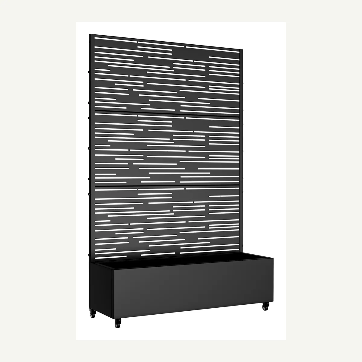 Staggered-Line Trellis Planter — product view