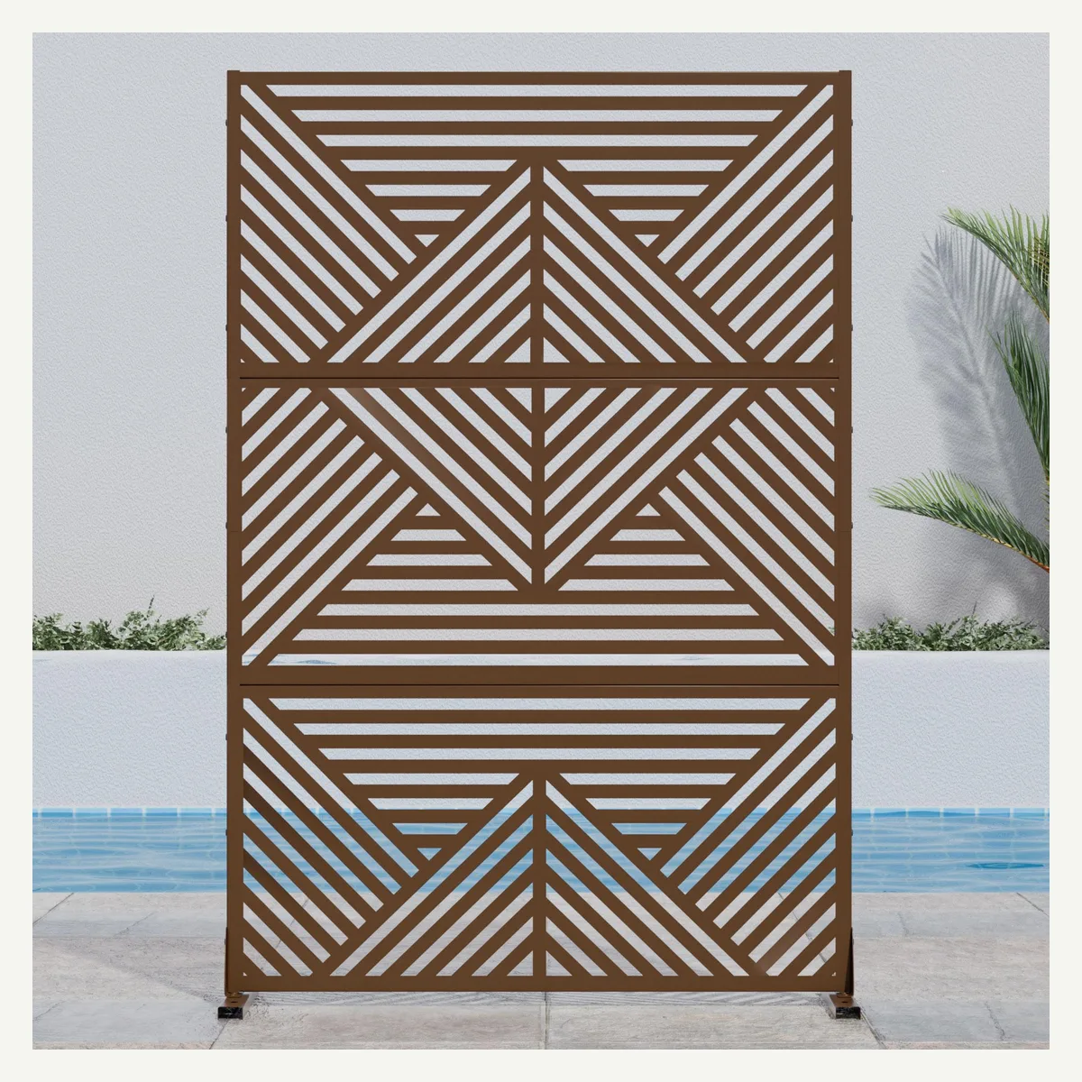 Triangular-Panel Outdoor Screen — additional view 2