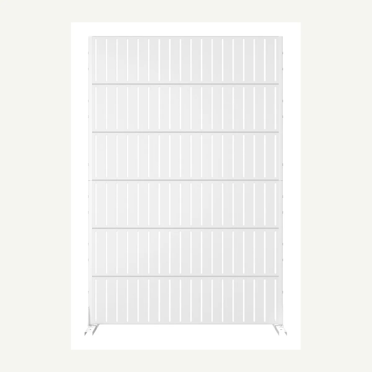 Vertical-Slat Outdoor Screen — supplied view 2