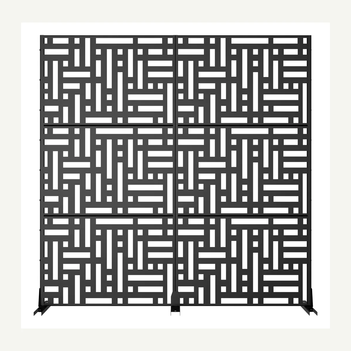Woven-Grid Outdoor Screen — supplied view 3